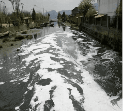 生活污水消泡劑應(yīng)用場景圖